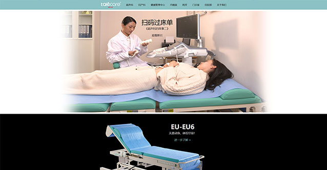 深圳市泰樂(lè)康科技有限公司網(wǎng)站設(shè)計(jì)展示圖