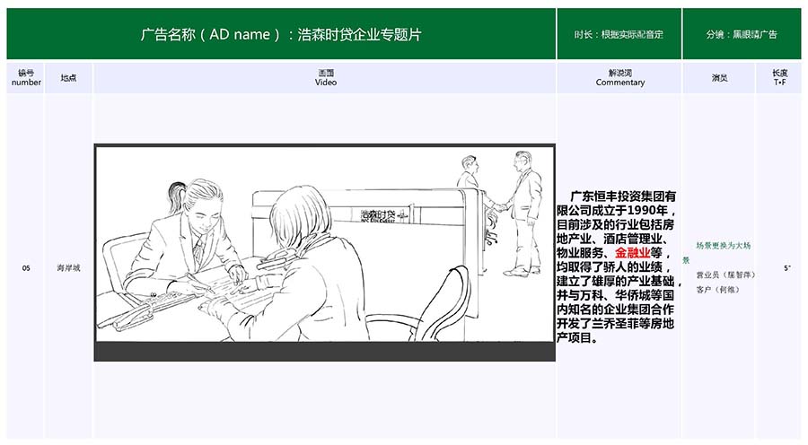 黑眼睛廣告為浩森時(shí)貸手繪分鏡頭腳本_06